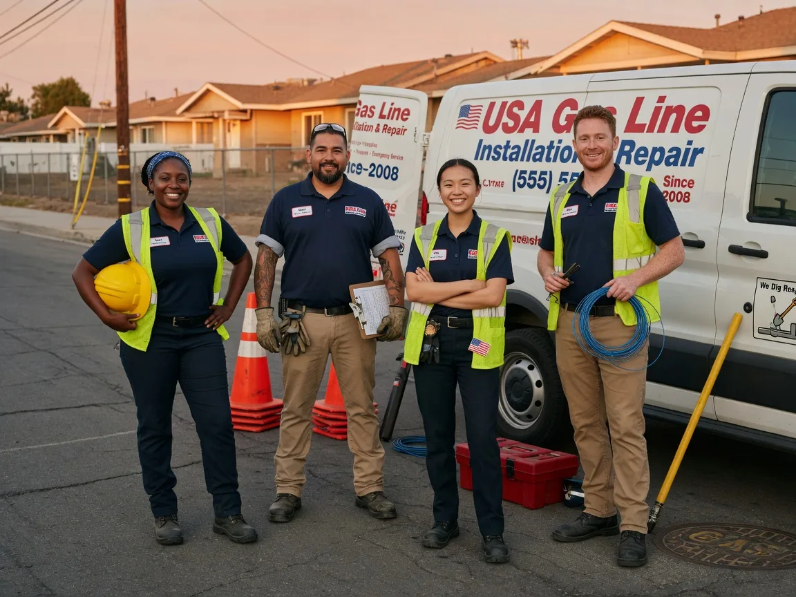 Gas Line Installation company in Rockwood, MI